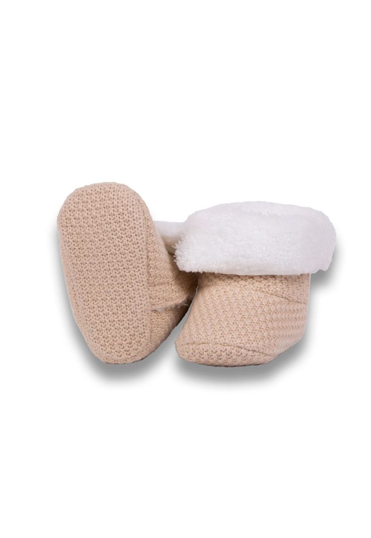 Pantufla Recién Nacido Unisex(PZB104-25BEI)-1