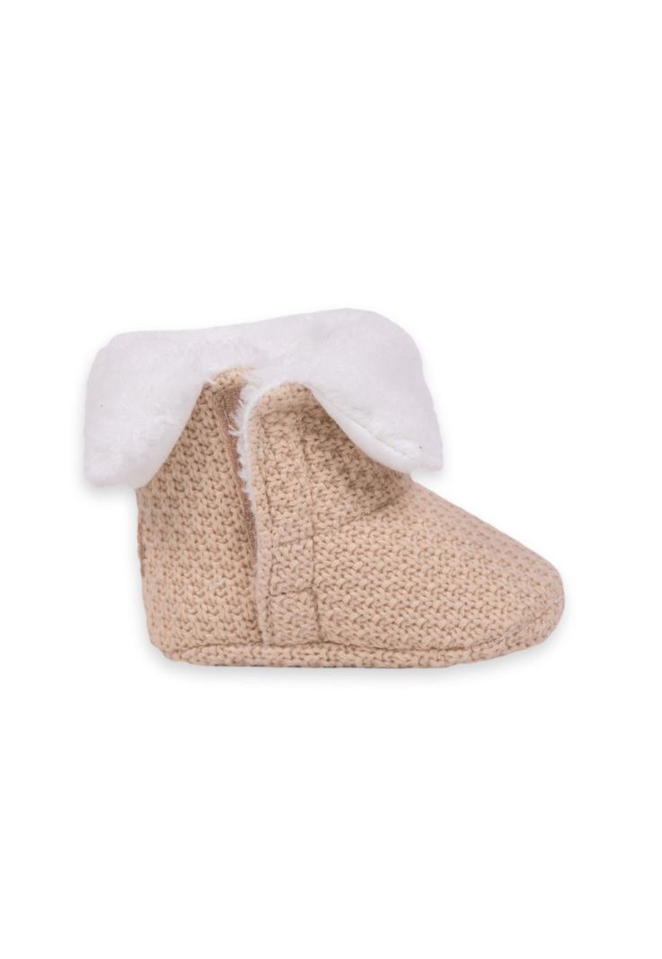 Pantufla Recién Nacido Unisex(PZB104-25BEI)-2