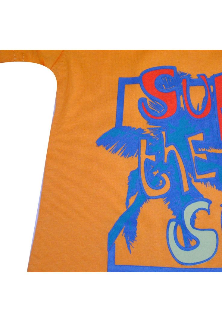 Polera Bebe Niño Naranja Pillin (PVW614NAR)-3