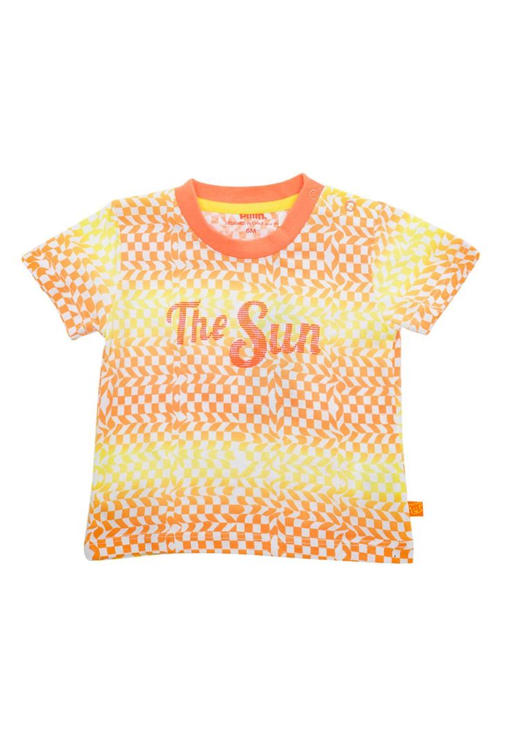 Polera Bebé Niño Naranja Pillin-1