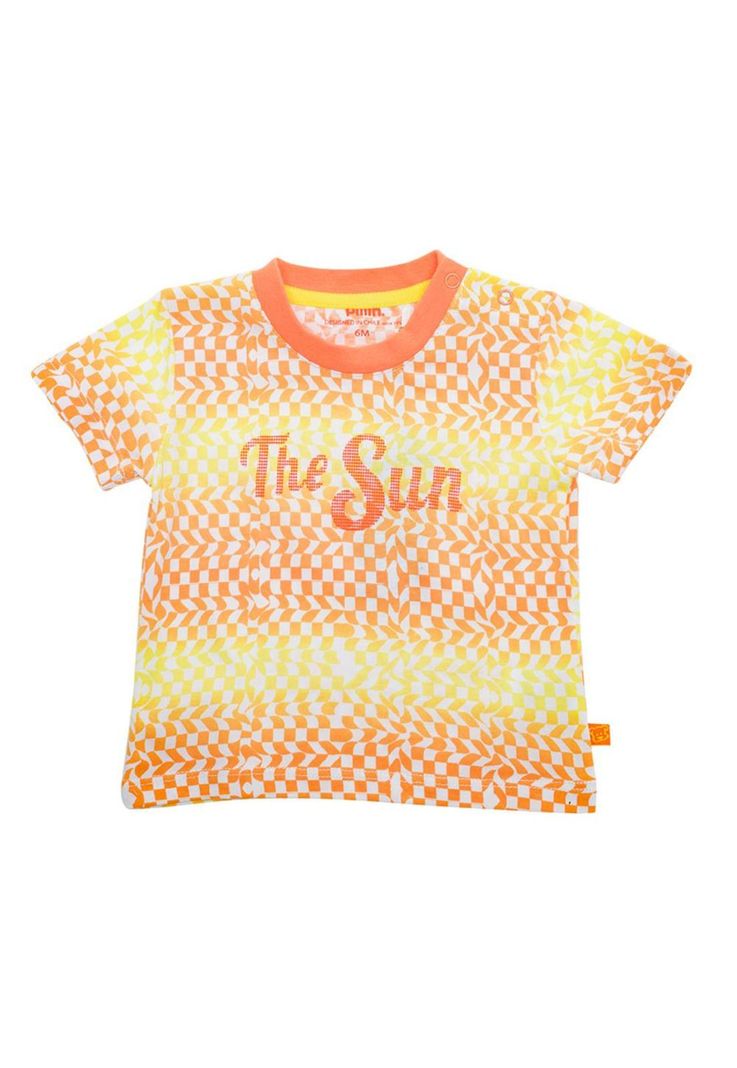 Polera Bebé Niño Naranja Pillin-0