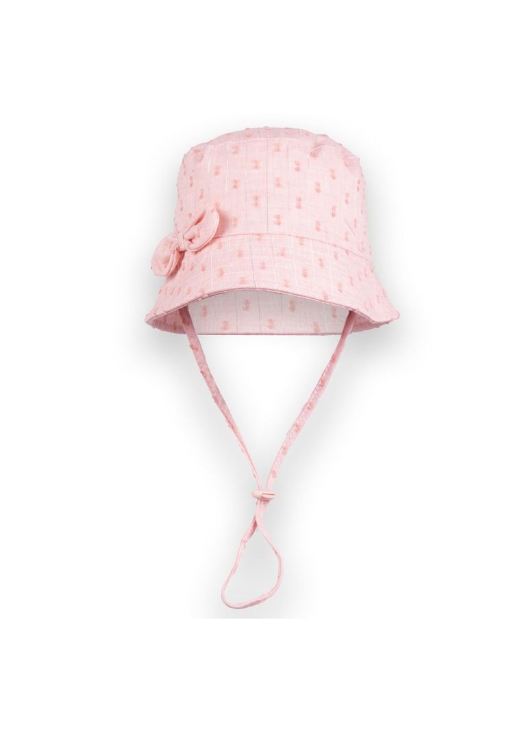Gorro Bebe Niña Rosado Pillin-0