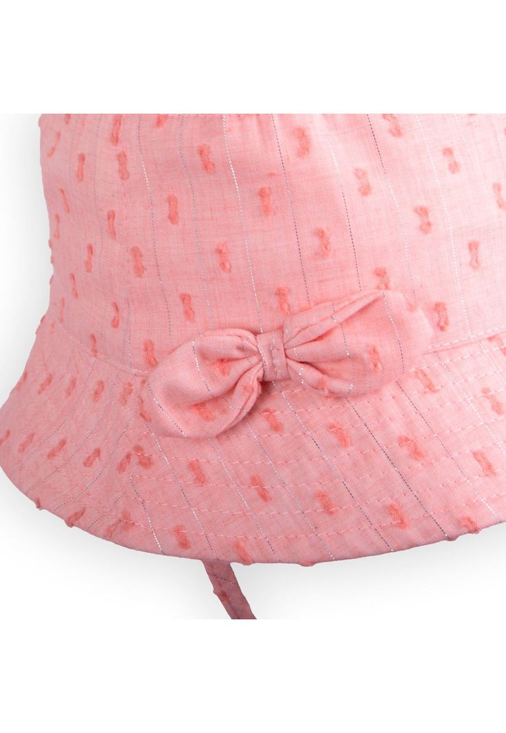 Gorro Bebe Niña Rosado Pillin-1