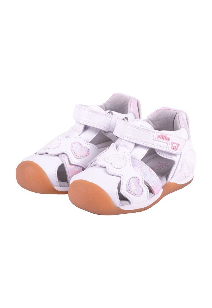 Sandalias Bebe Niña Blanco Pillin-0