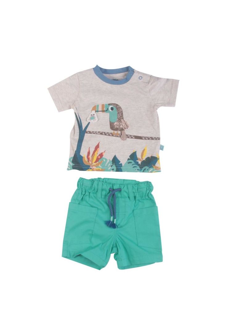 Conjunto Bebe Niño Menta Pillin-0
