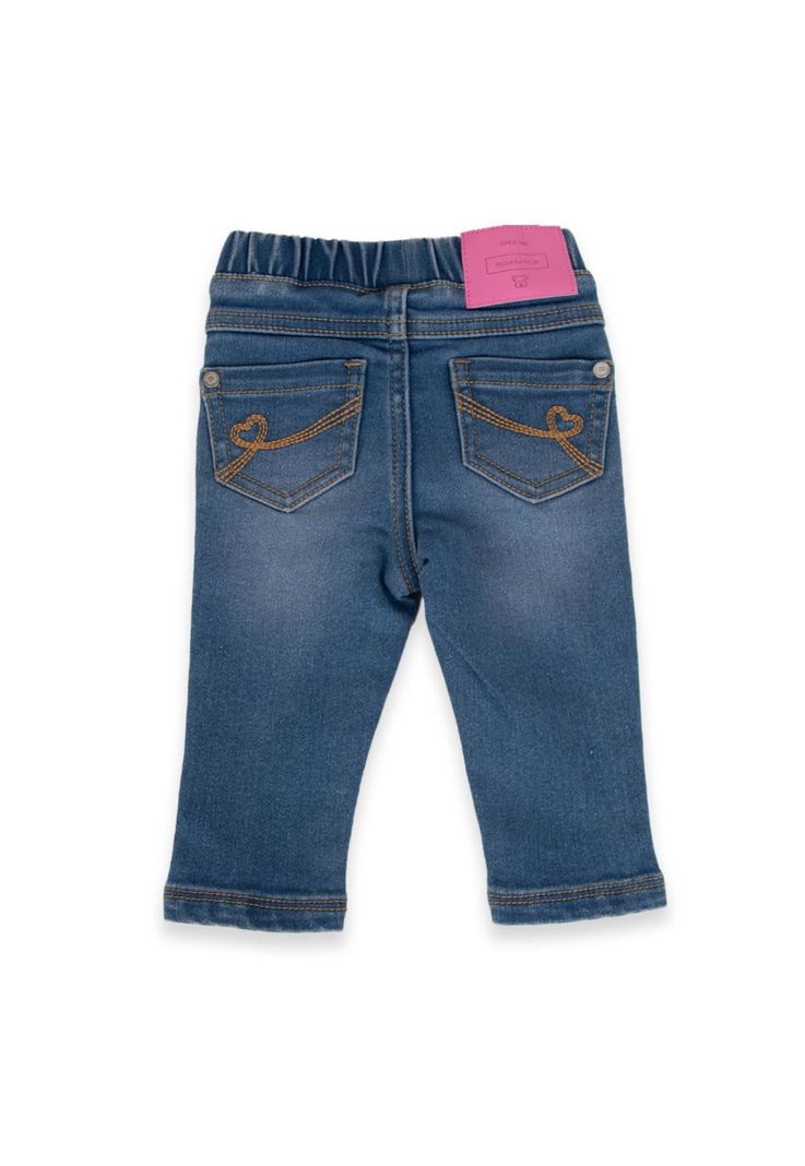 Jeans Bebé Niña Denim Pillin-2
