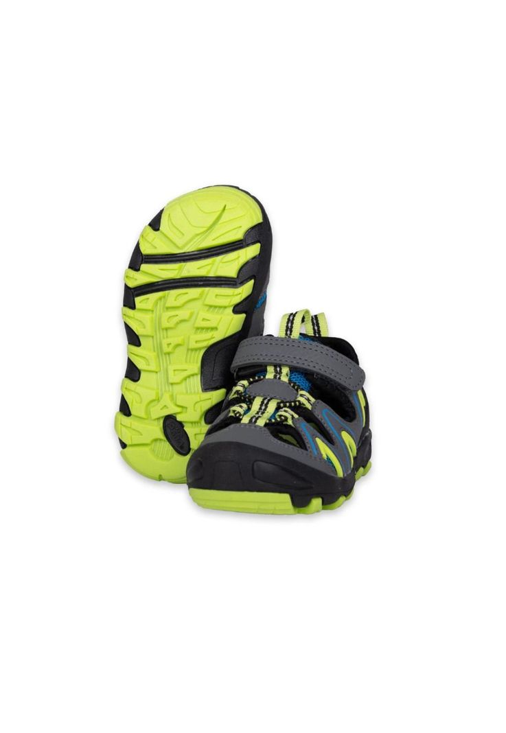 Sandalias Outdoor Bebe Niño Gris oscuro Pillin-1
