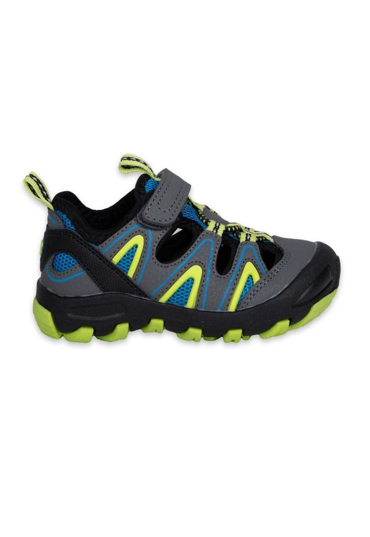 Sandalias Outdoor Bebe Niño Gris oscuro Pillin-2