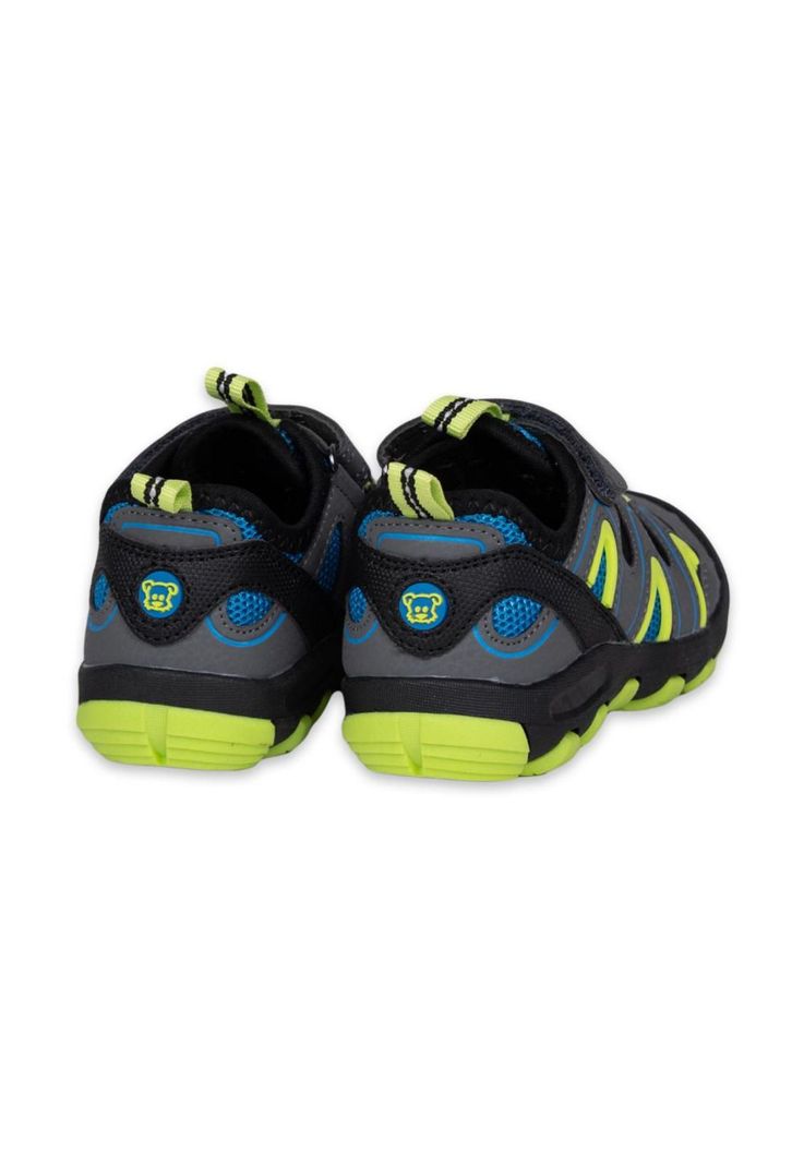 Sandalias Outdoor Bebe Niño Gris oscuro Pillin-3