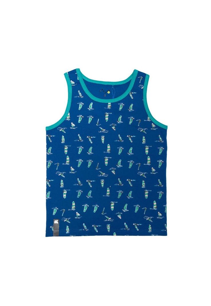 Polera S/M Niño Azul Pillin-0