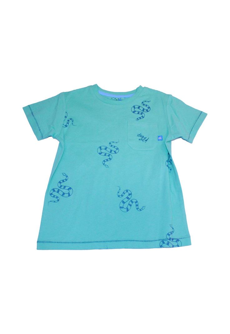 Polera Niño Verde Pillin-0