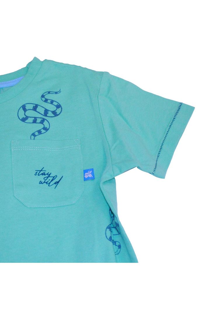 Polera Niño Verde Pillin-3