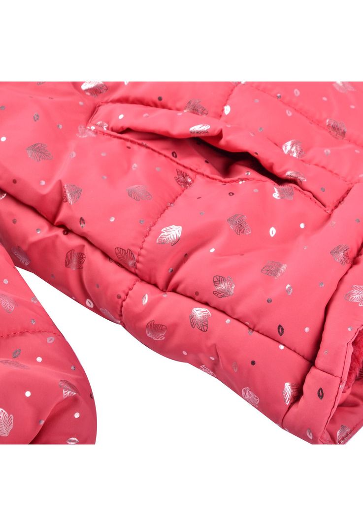 Parka Bebé Niña Guinda Pillin-2