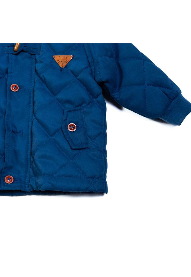 Chaqueta C/Capucha Bebé Niño Azul Pillin-2