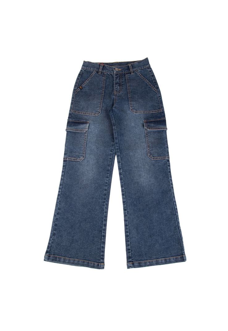 Jeans Niña Azul Pillin (TVB701-25AZU )-0