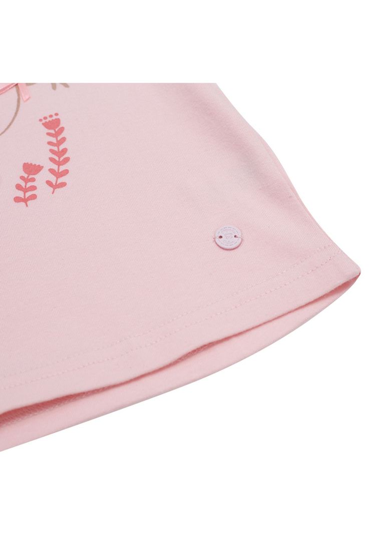 Polera Manga Larga Bebé Niña Rosado Pillin-3