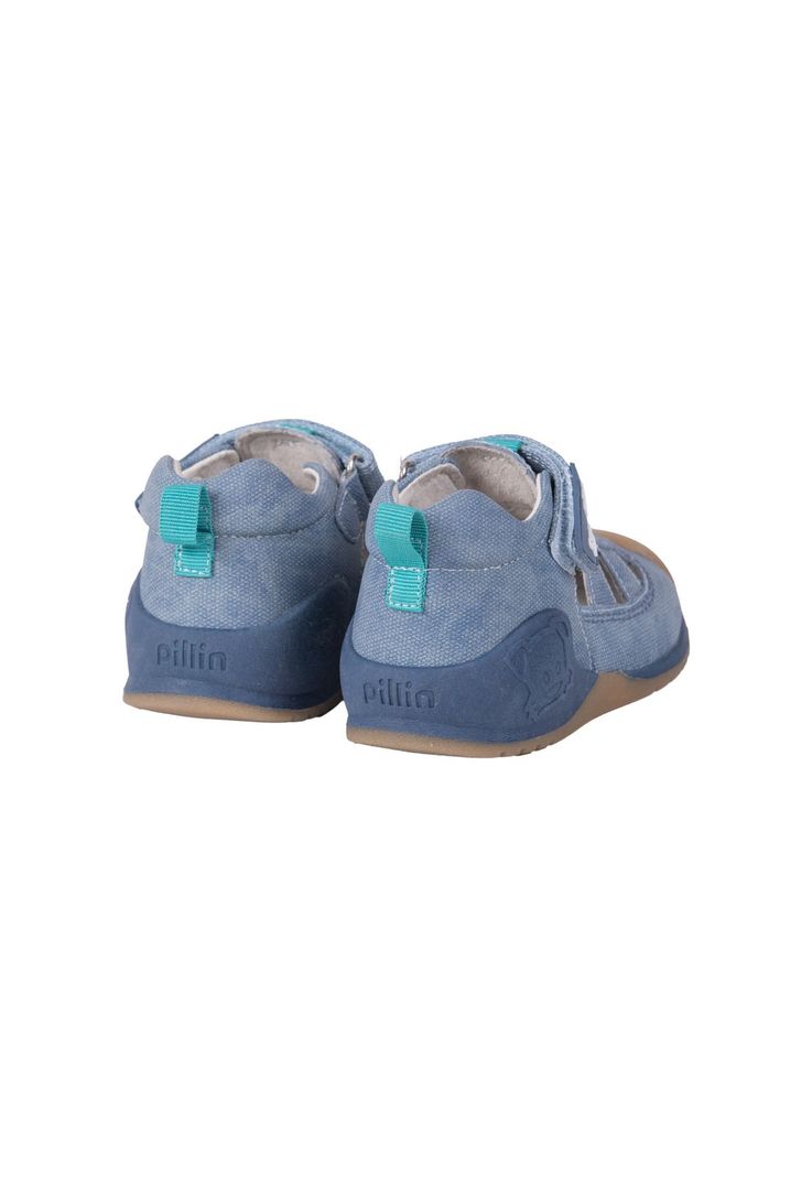 Sandalias Pasos Bebe Niño Celeste Pillin (PZA205-24CEL)-3
