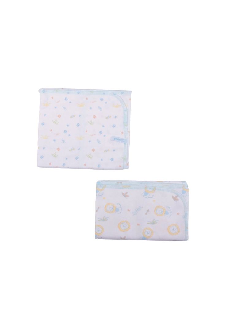 Set 2 Pzas Manta Bebe Niño Multicolor Pillin-0