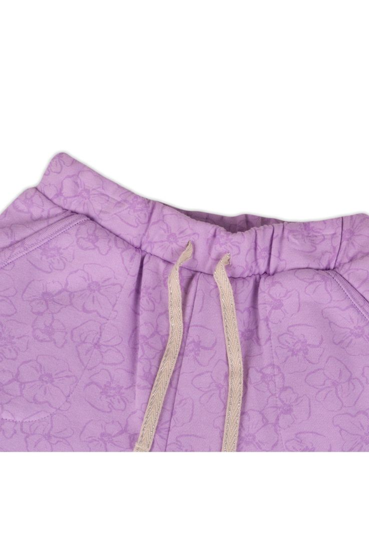 Short Franela Niña Lavanda Pillin-1
