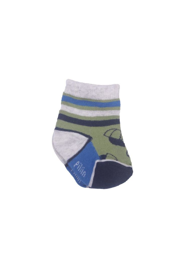 Set 2 Pzas Calcetín Bebe Niño Multicolor Pillín-2
