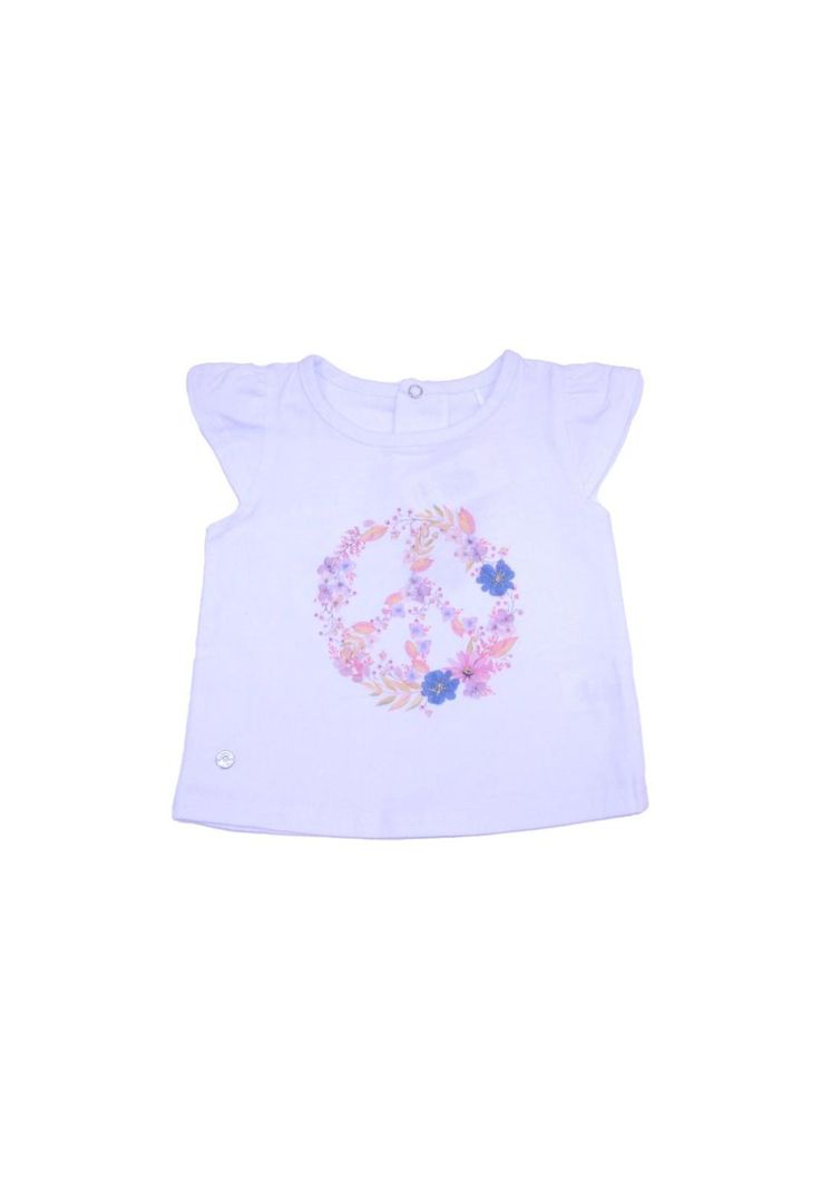 Polera Bebe Nina Blanco Pillin