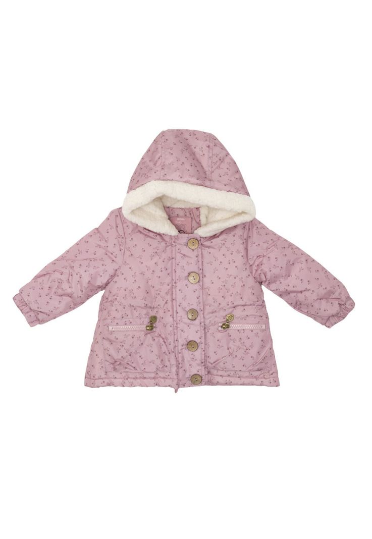 Chaqueta Bebé Niña Rosado Pillin-0