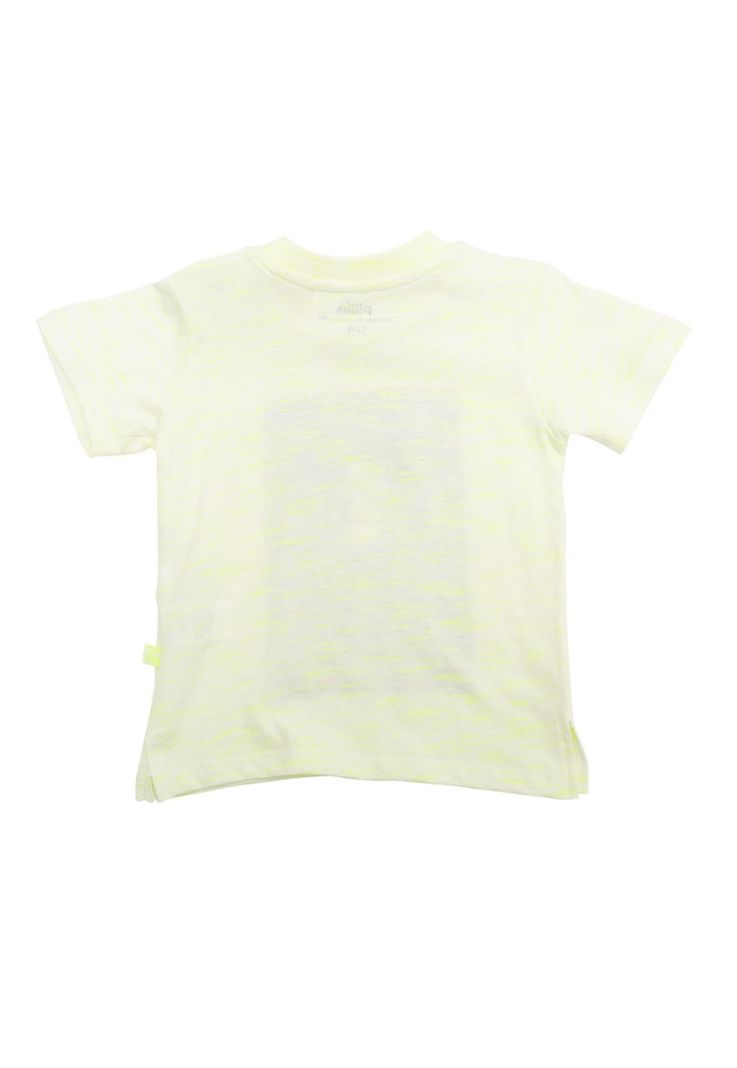 Polera Tiburon Bebe Niño Amarillo Pillin-1
