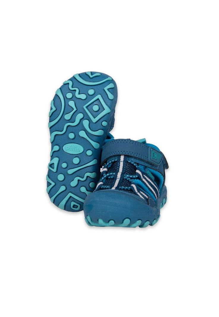 Sandalias Outdoor Bebe Niño Azul marino Pillin-1