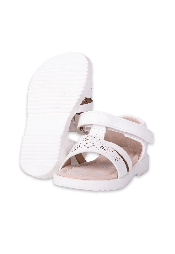 Sandalias Bebe Niña Blanco Pillin (PZA401-24BCO)-1