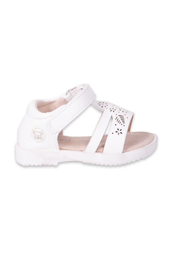 Sandalias Bebe Niña Blanco Pillin (PZA401-24BCO)-2