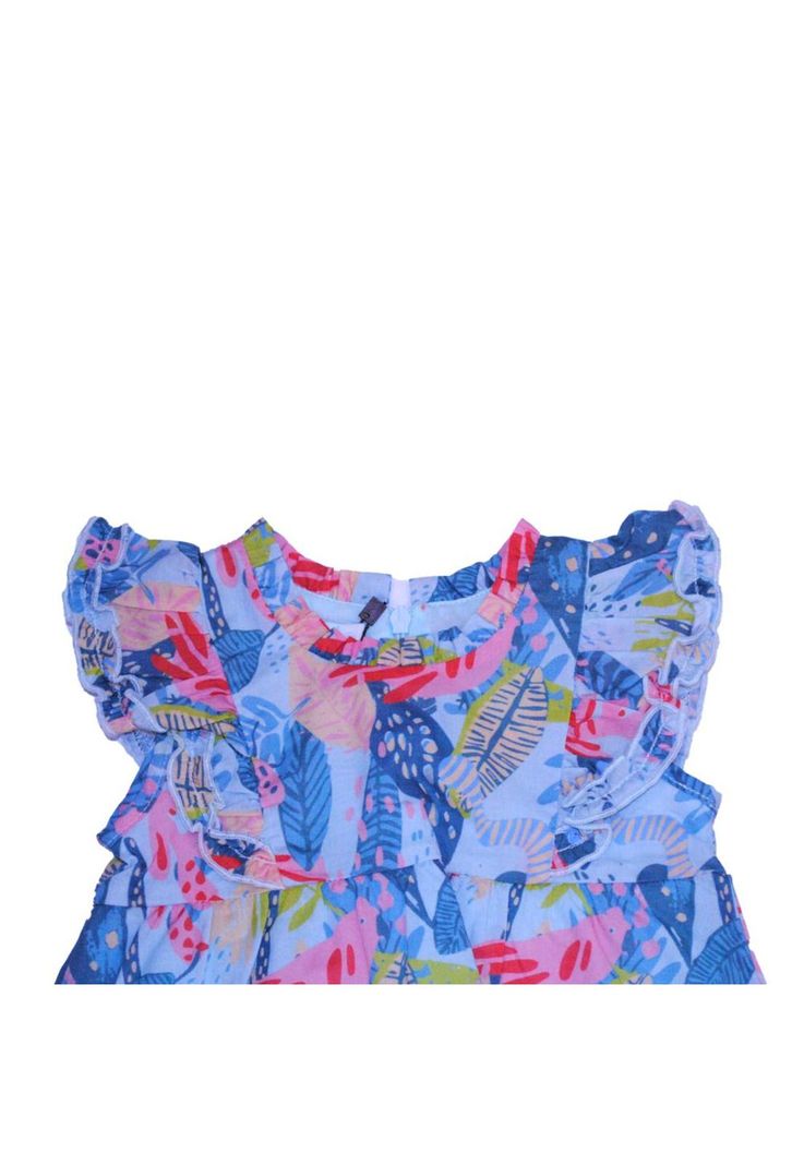 Vestido Bebe Niña Turquesa Pillin-1