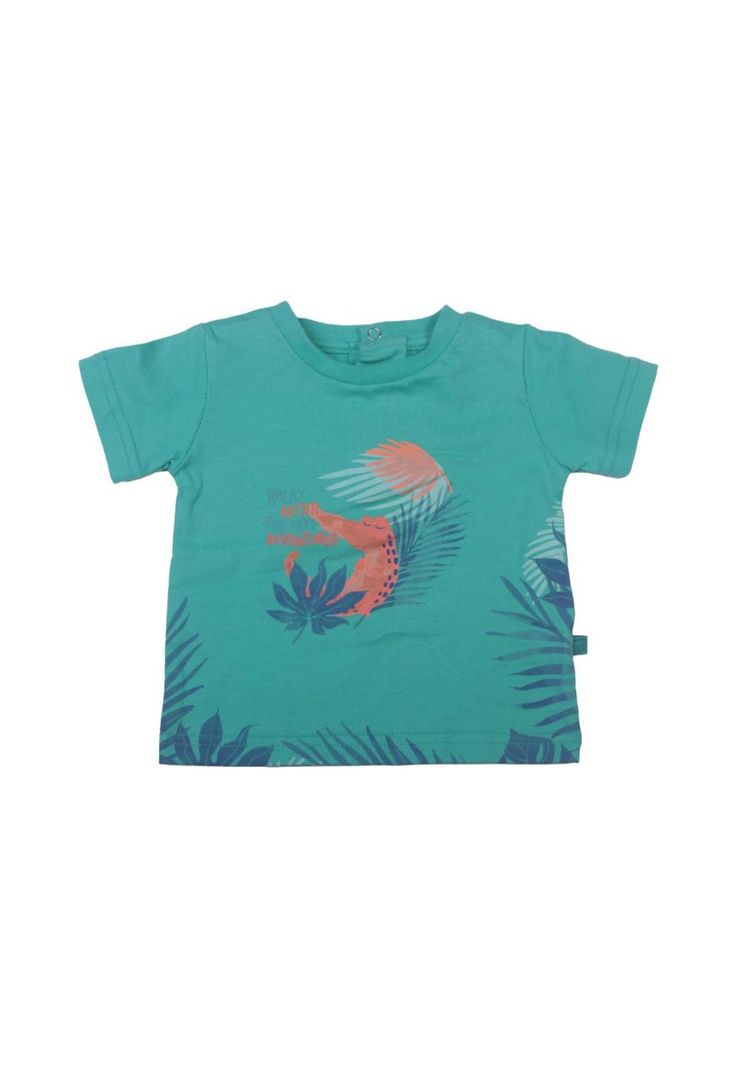 Polera Bebe Nino Turquesa Pillin