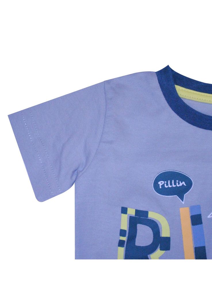 Polera Bebe Niño Gris Pillin-2