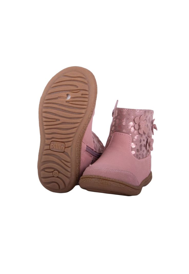 Botin Bebe Niña Rosado Pillin-1