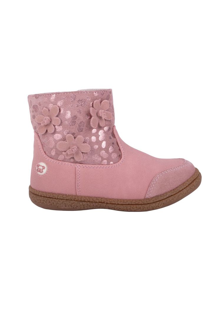 Botin Bebe Niña Rosado Pillin-2