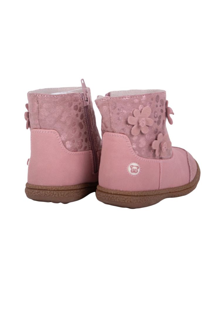 Botin Bebe Niña Rosado Pillin-3
