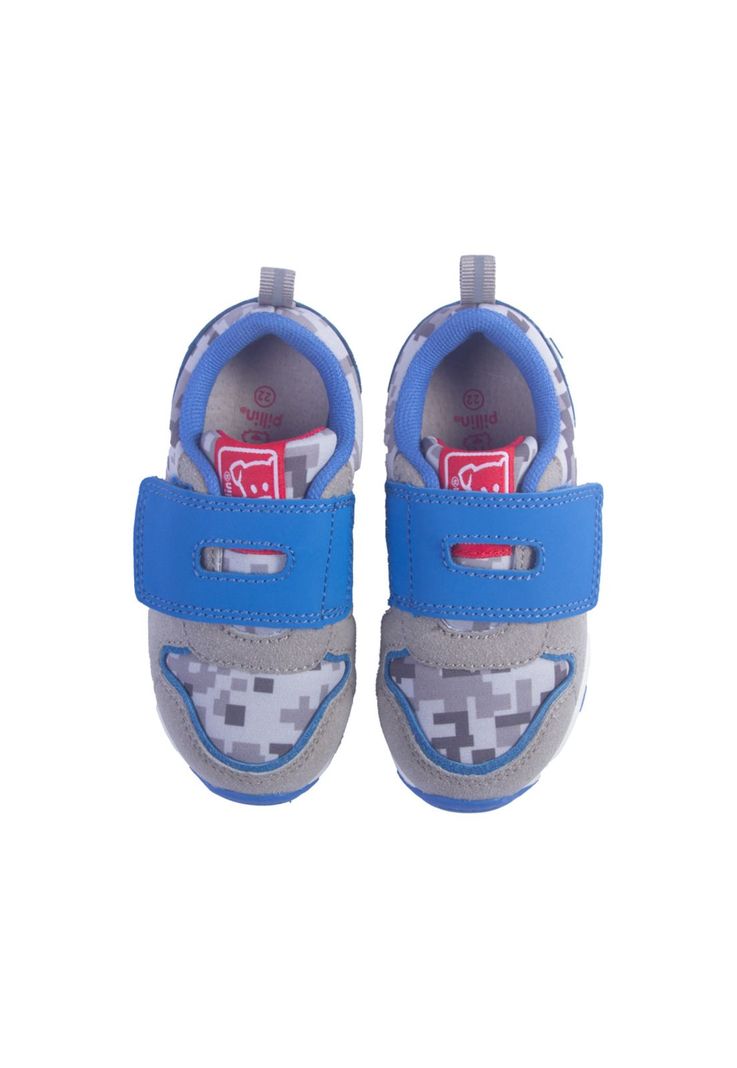 Zapatillas Bebe Niño Gris Pillin-1