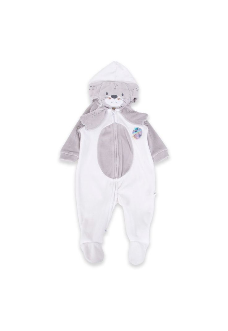 Osito Unisex bebé Blanco Pillin (PVA315-24BCO)-0