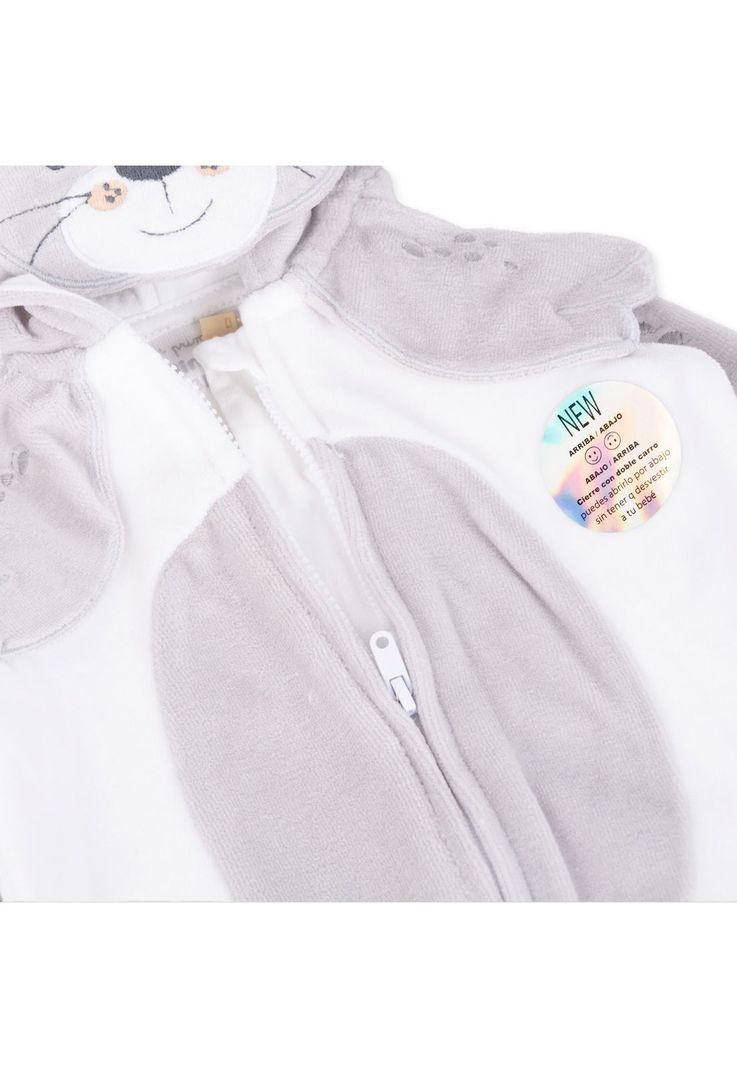 Osito Unisex bebé Blanco Pillin (PVA315-24BCO)-2