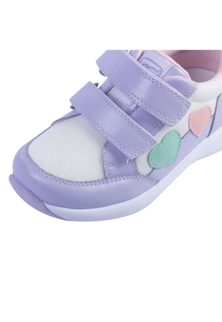 Zapatillas Bebe Niña Lila Pillin-2