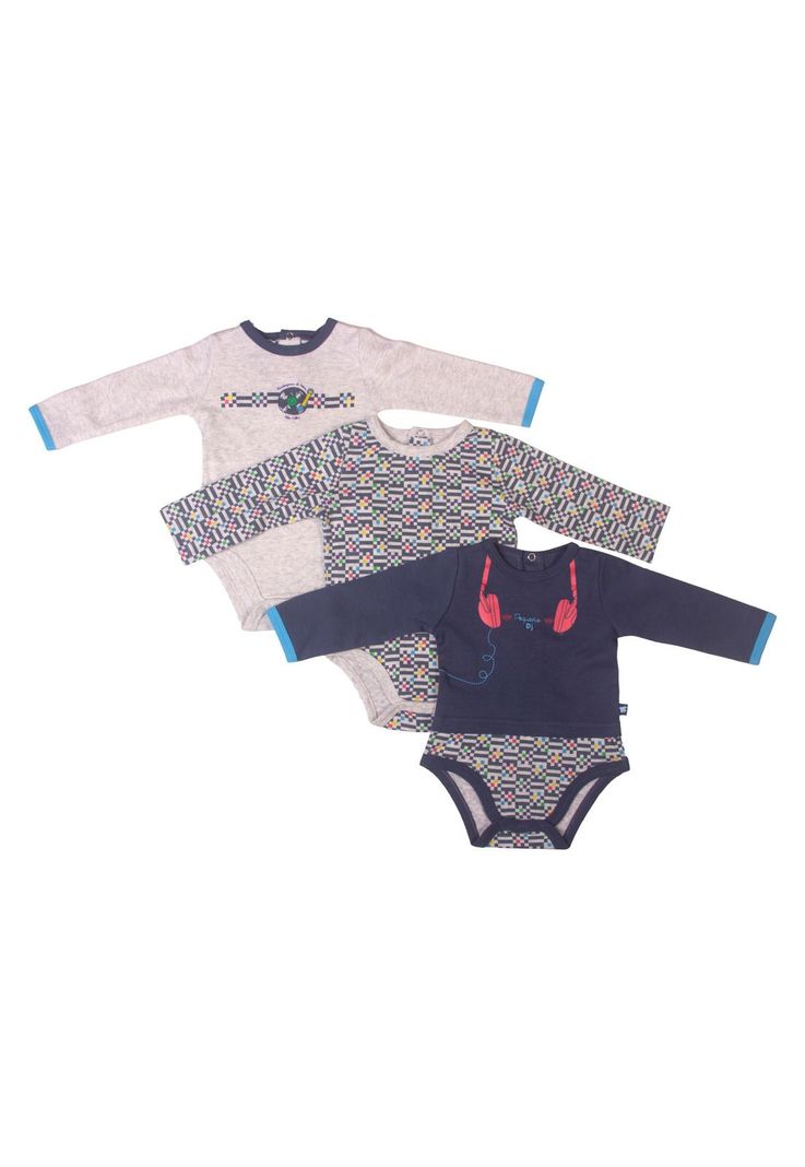 Set 3 Pzas Body Niño Multicolor Pillin (PVW200SUR)-0