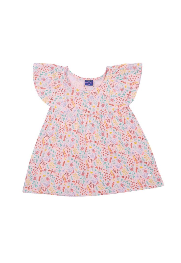 Vestido Bebé Niña Rosado Pillín-0