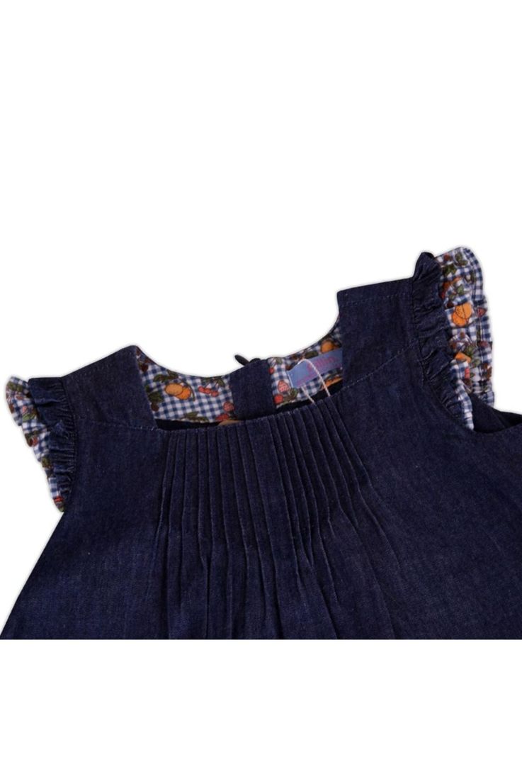 Vestido con Calzón Bebe Niña Celeste Pillin-1