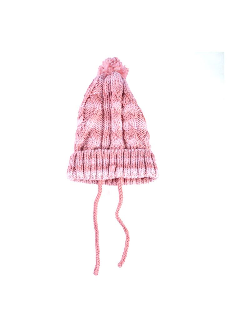 Gorro Bebé Niña Rosado Pillín-0