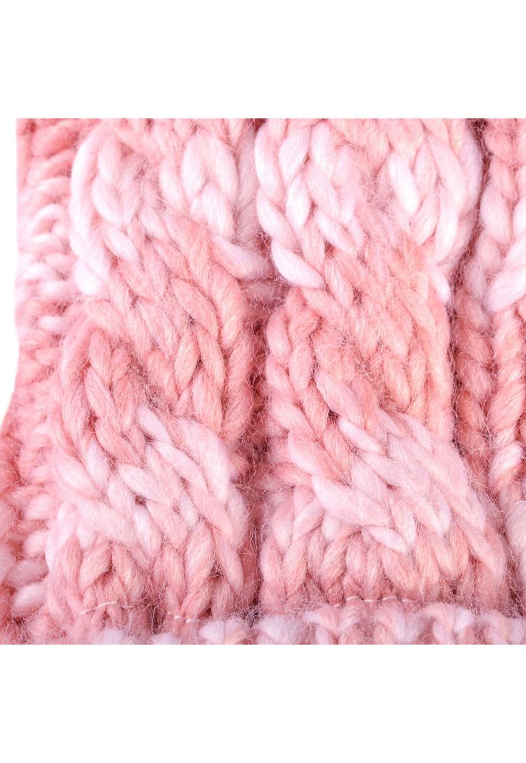 Gorro Bebé Niña Rosado Pillín-2