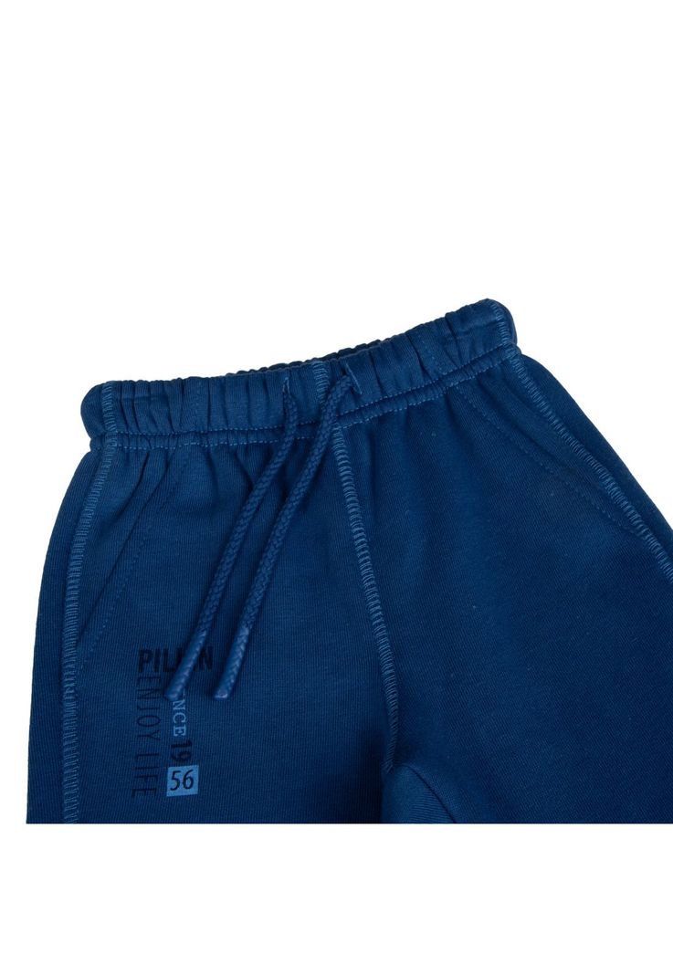 Pantalón Buzo Bebe  Azul Pillin ( PVB514-25AZU )-1