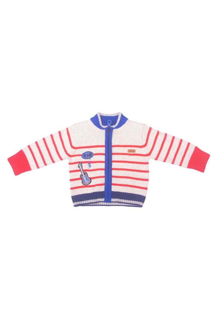 Chaleco Bebe Niño Rojo Pillin