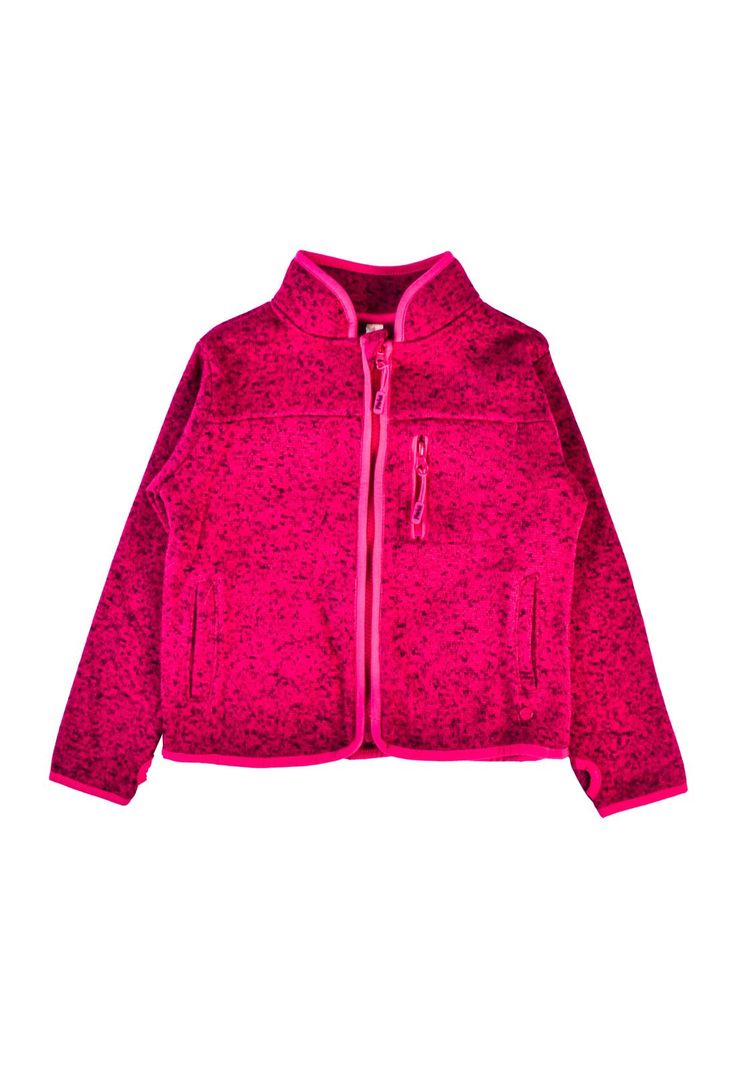 Polerón Polar Básico Niña Fucsia Pillin-0