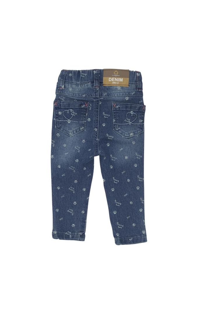Jeans Bebé Niña Denim Pillin-2