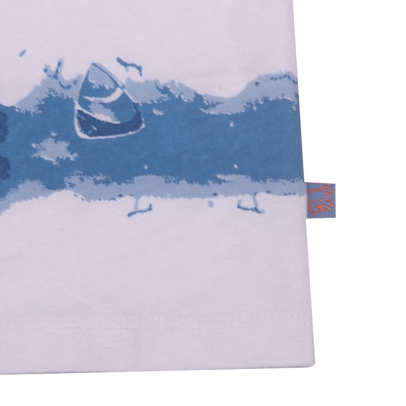 Polera Bebe Niño Blanco Pillin-3